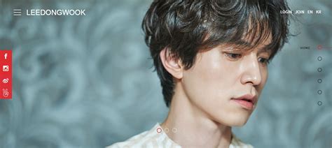 lee dong wook website